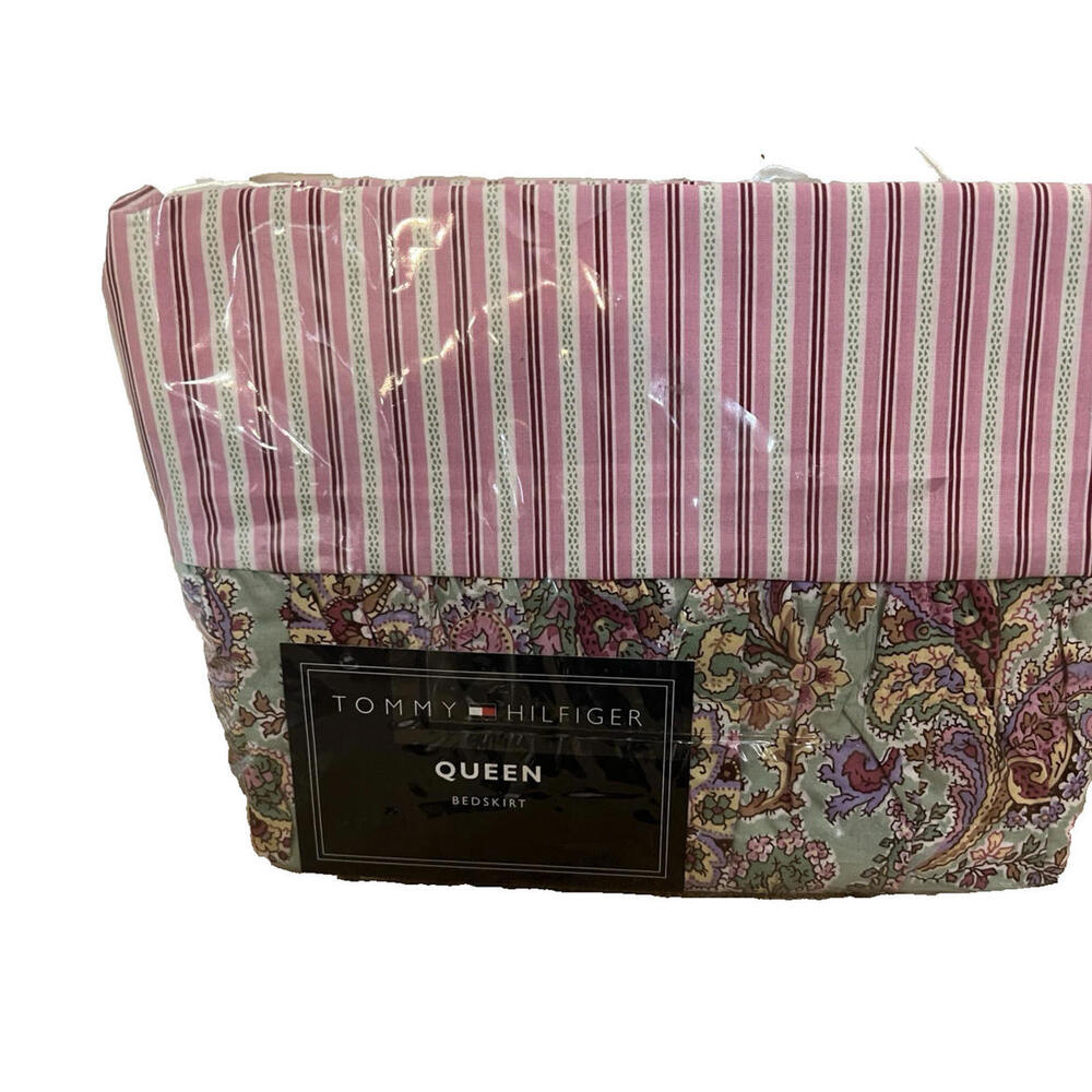 Tommy Hilfiger Bohemian Luxe Queen Bedskirt New